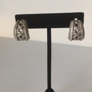 Judith Ripka Lattice Earrings